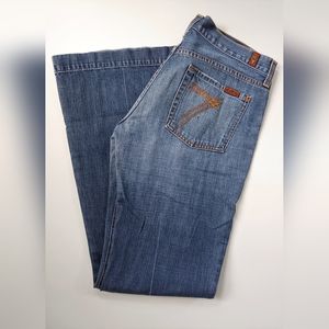 Early 2000s 7 for All Mankind Wide Leg Jeans 29